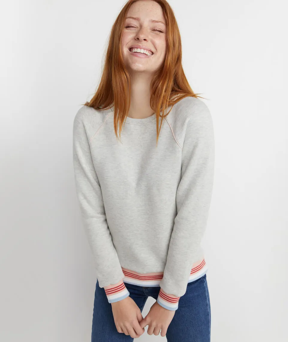 Jenny Crewneck Sweatshirt in Oatmeal Heather