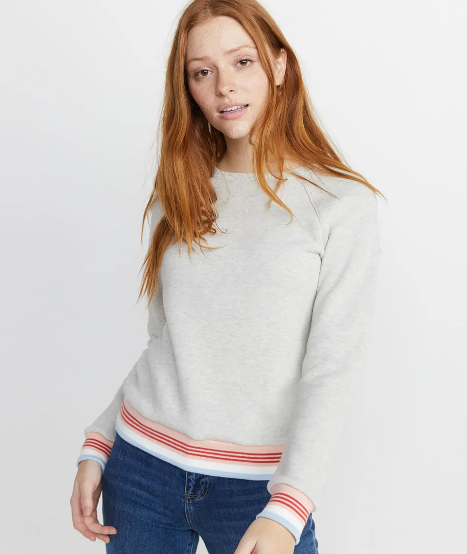 Jenny Crewneck Sweatshirt in Oatmeal Heather