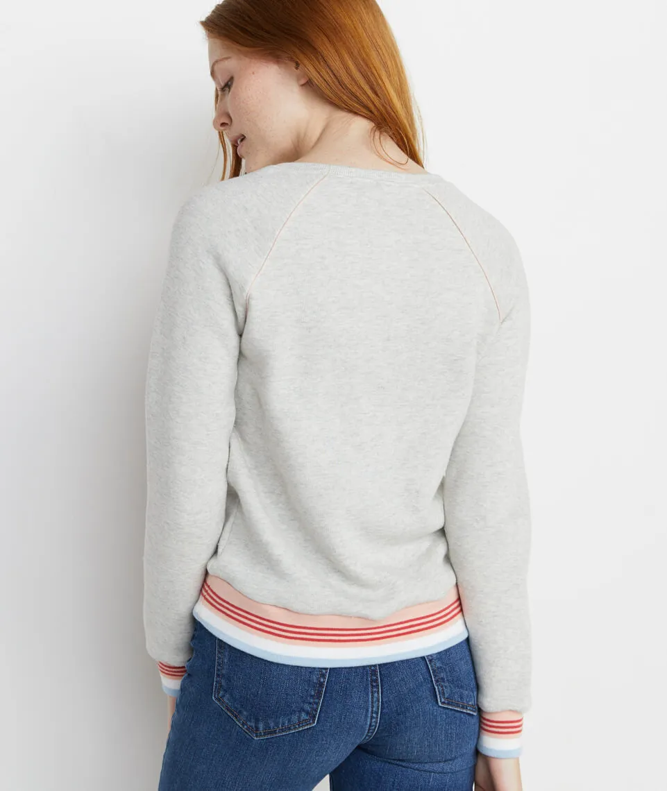 Jenny Crewneck Sweatshirt in Oatmeal Heather