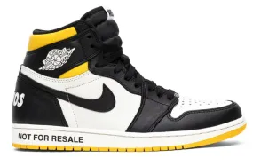 JORDAN 1 RETRO HIGH NOT FOR RESALE VARSITY MAIZE