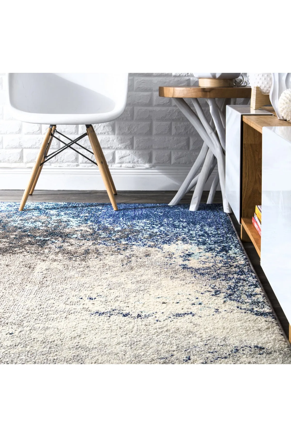 Kaleidoscope Contemporary Rug  - 130 Blue