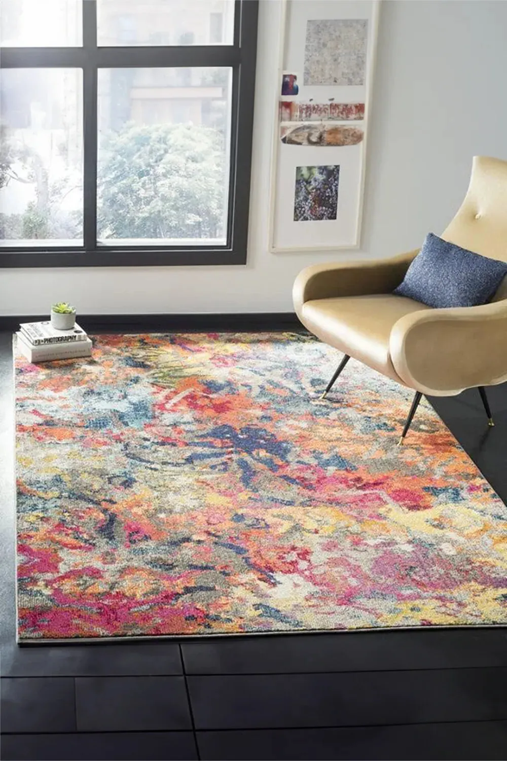 Kaleidoscope Contemporary Rug  - 131 Multicolours