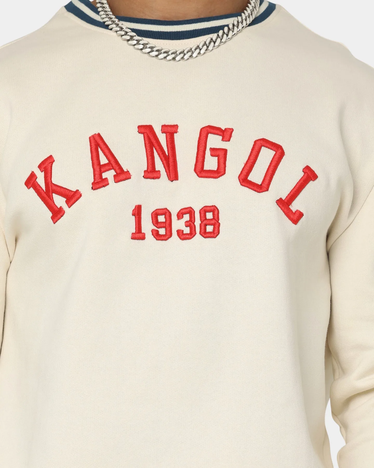 Kangol Retro Crewneck Beige