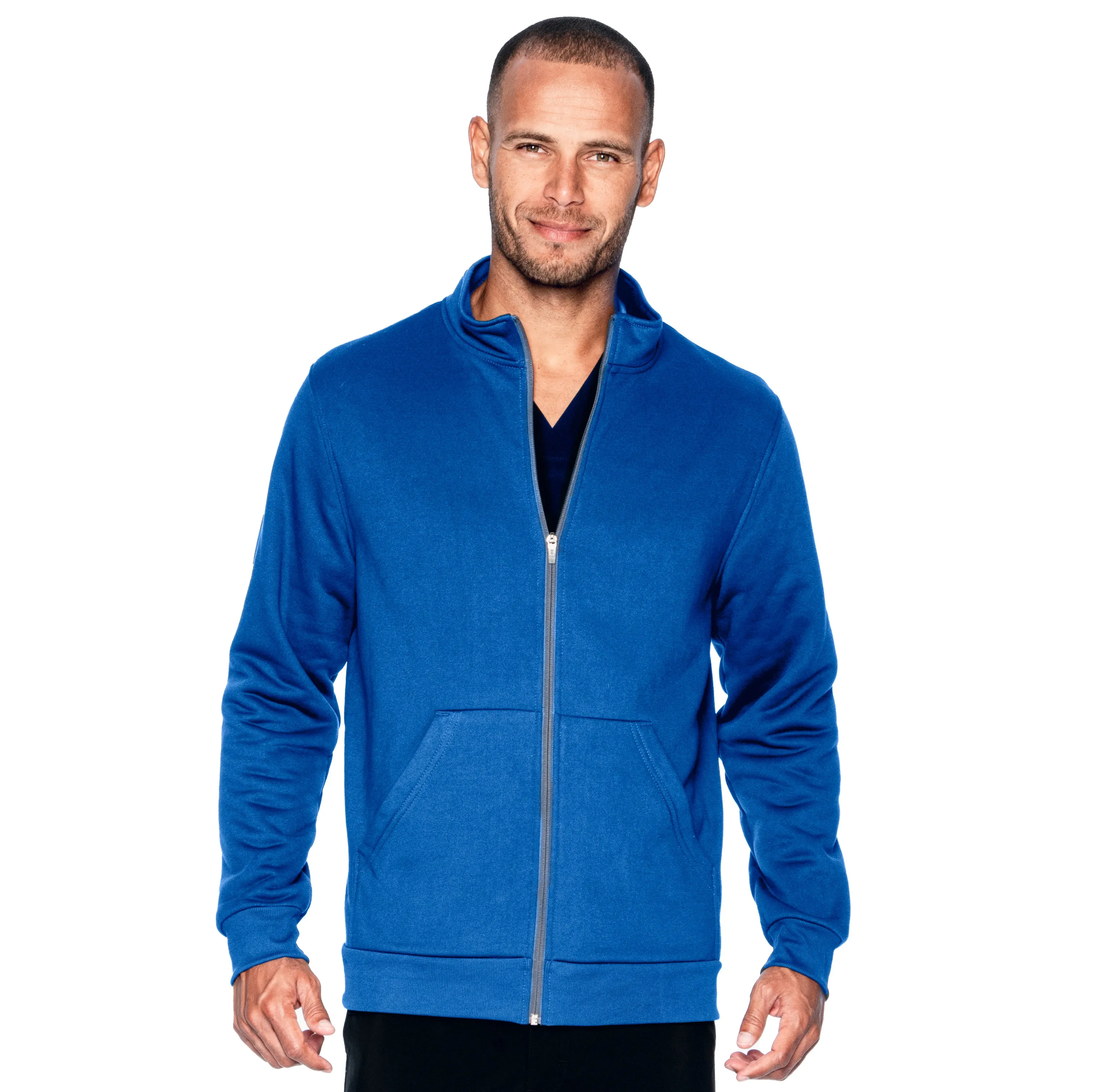 Landau Urbane Performance Men's Warm-Up Scrub Jacket