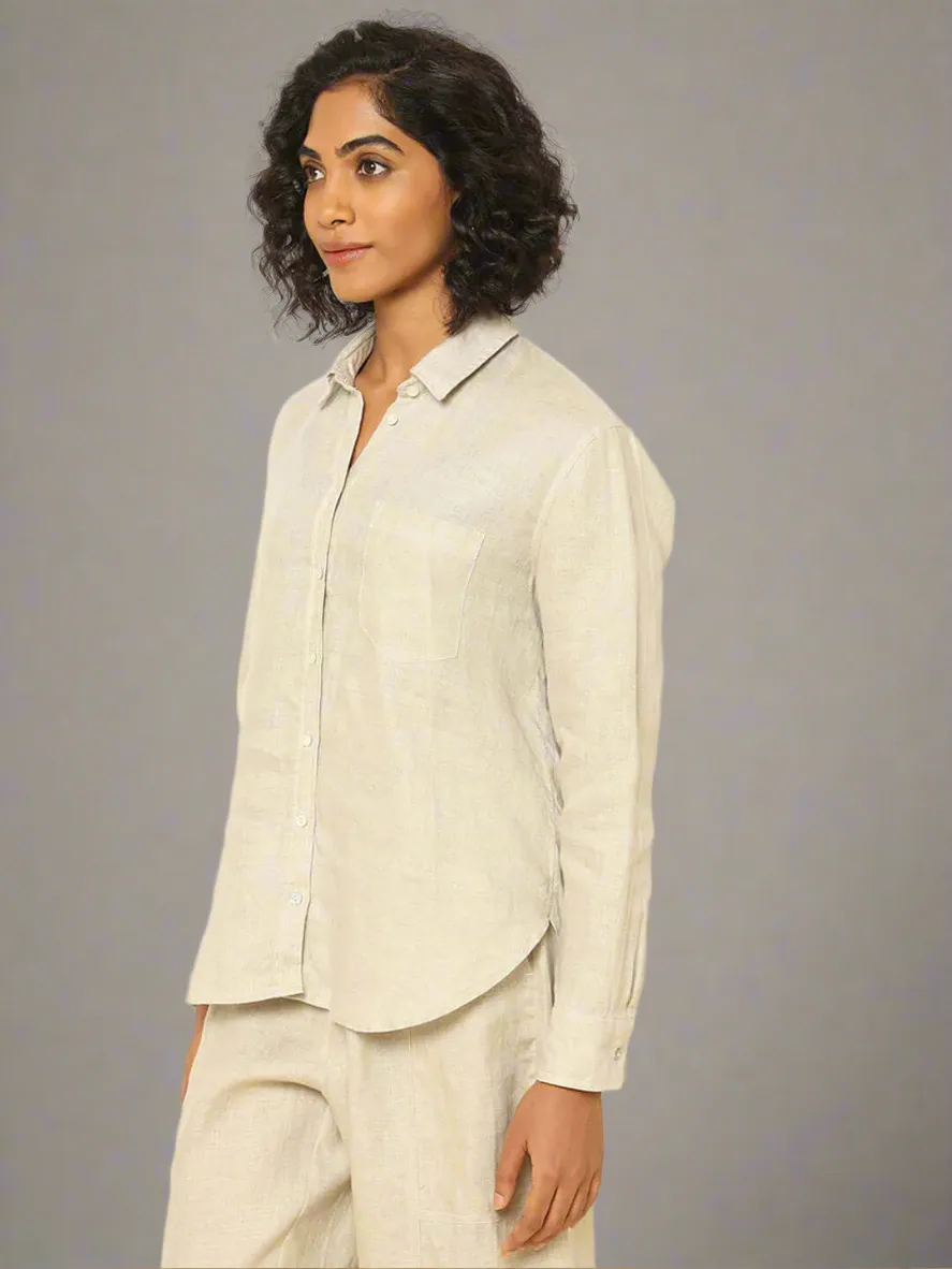 Linen Shirt Beige