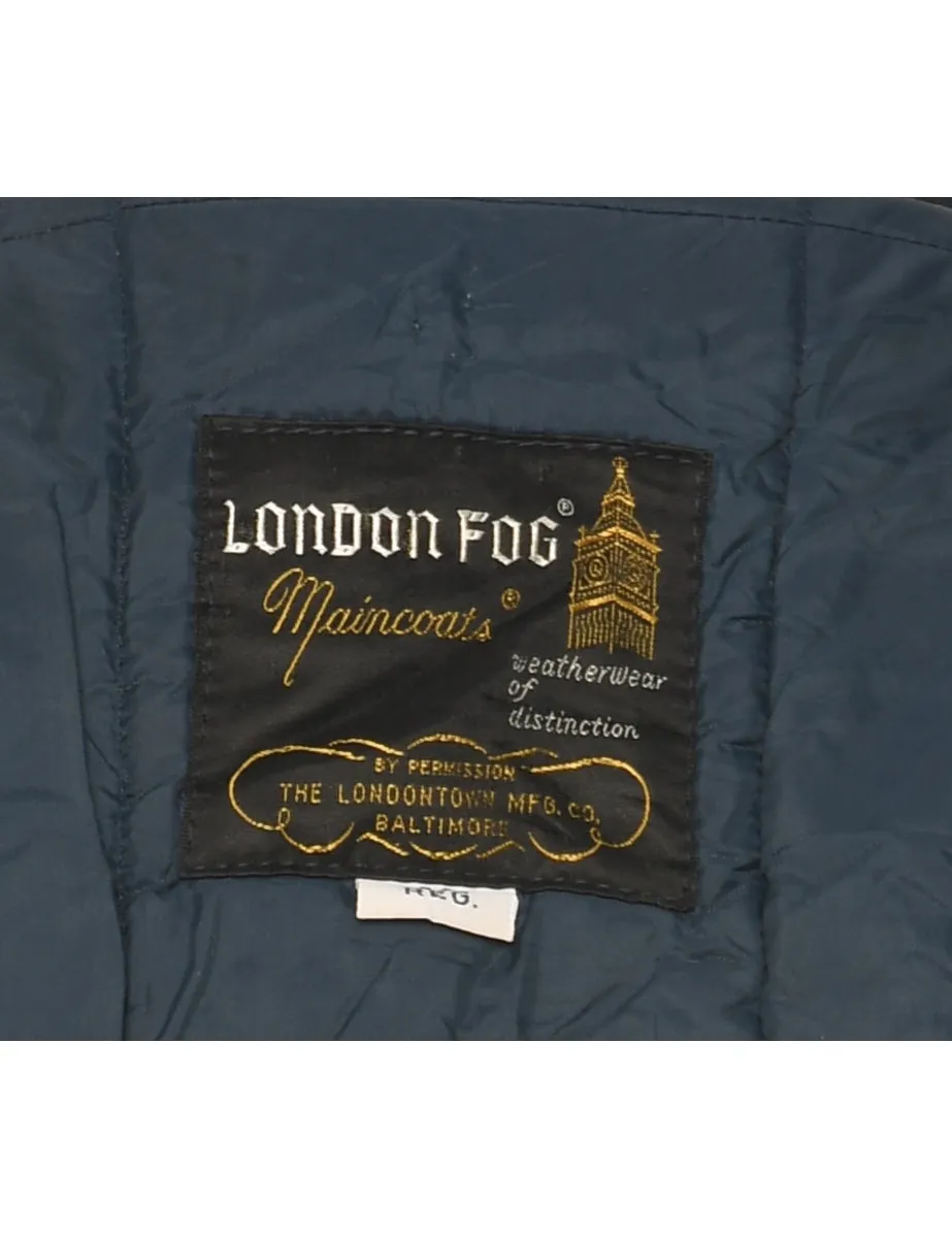 London Fog Navy Coat - M