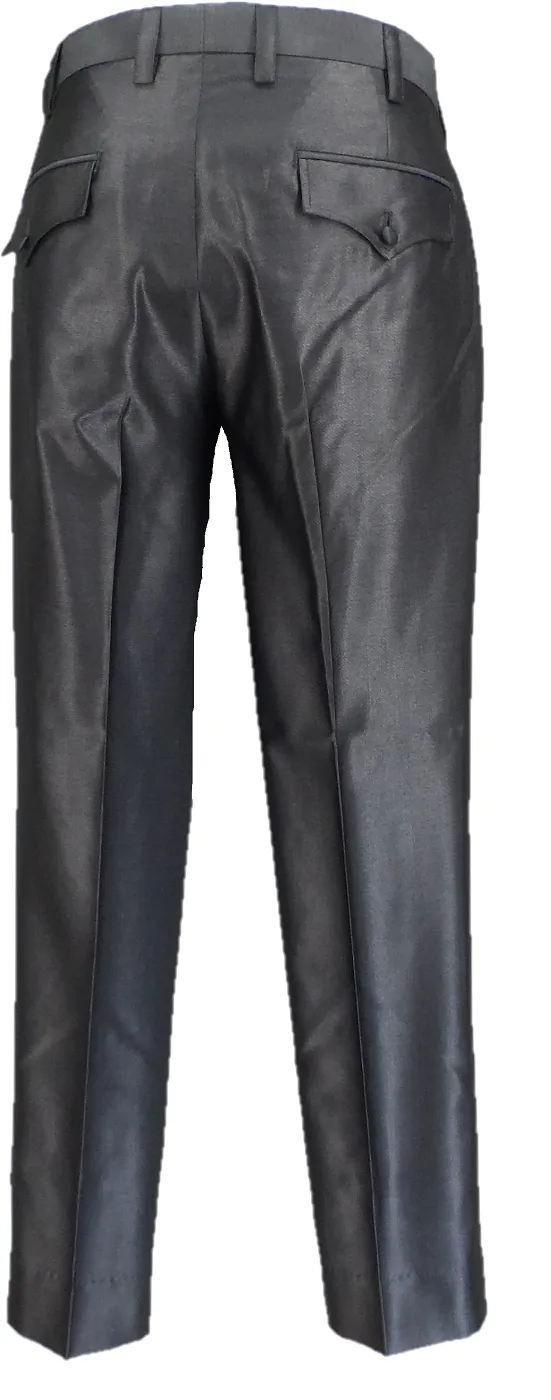 Mazeys Mens Tonic Siver Grey Ace Face Suit Trousers