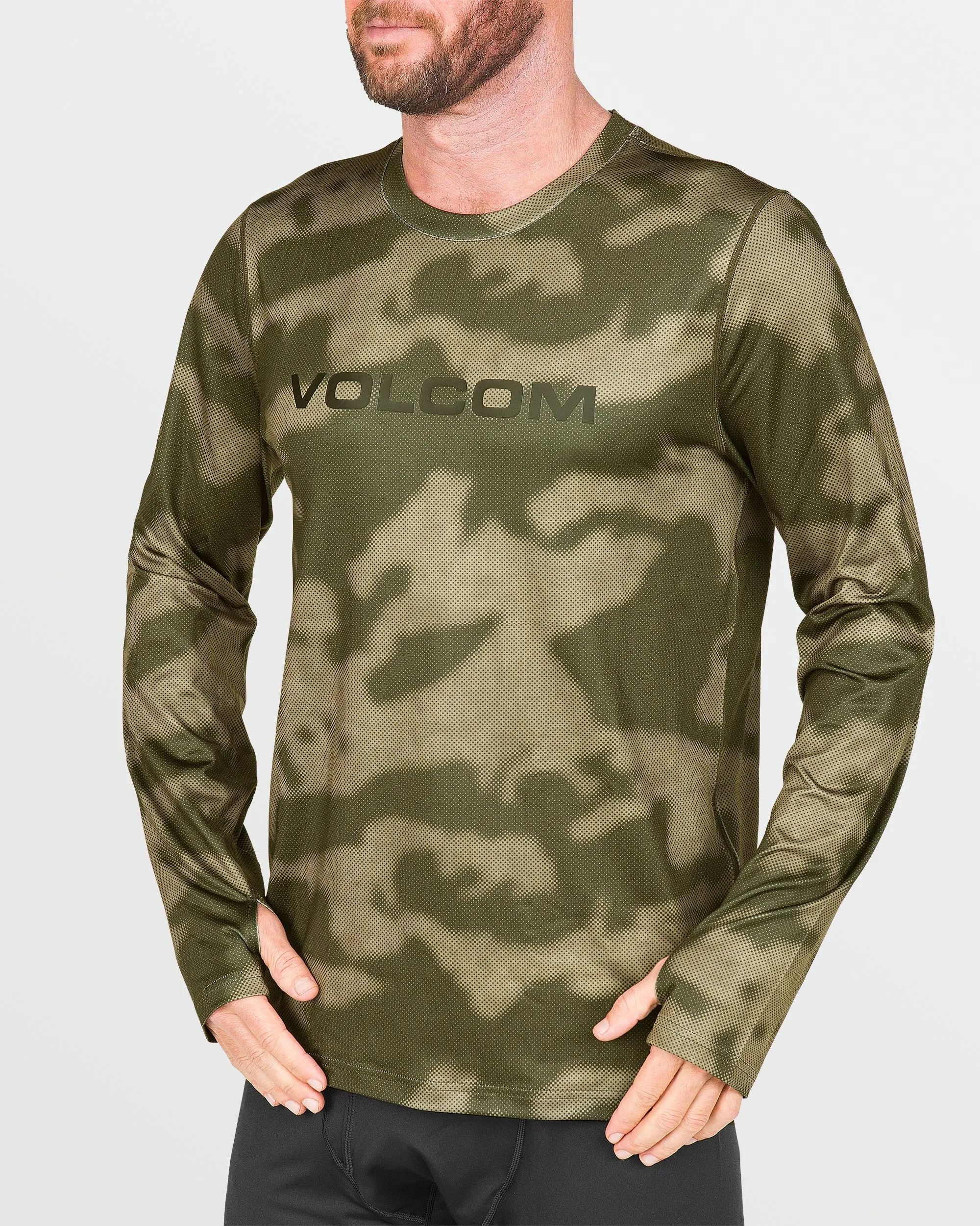 Mens V-Science Crew - Camouflage