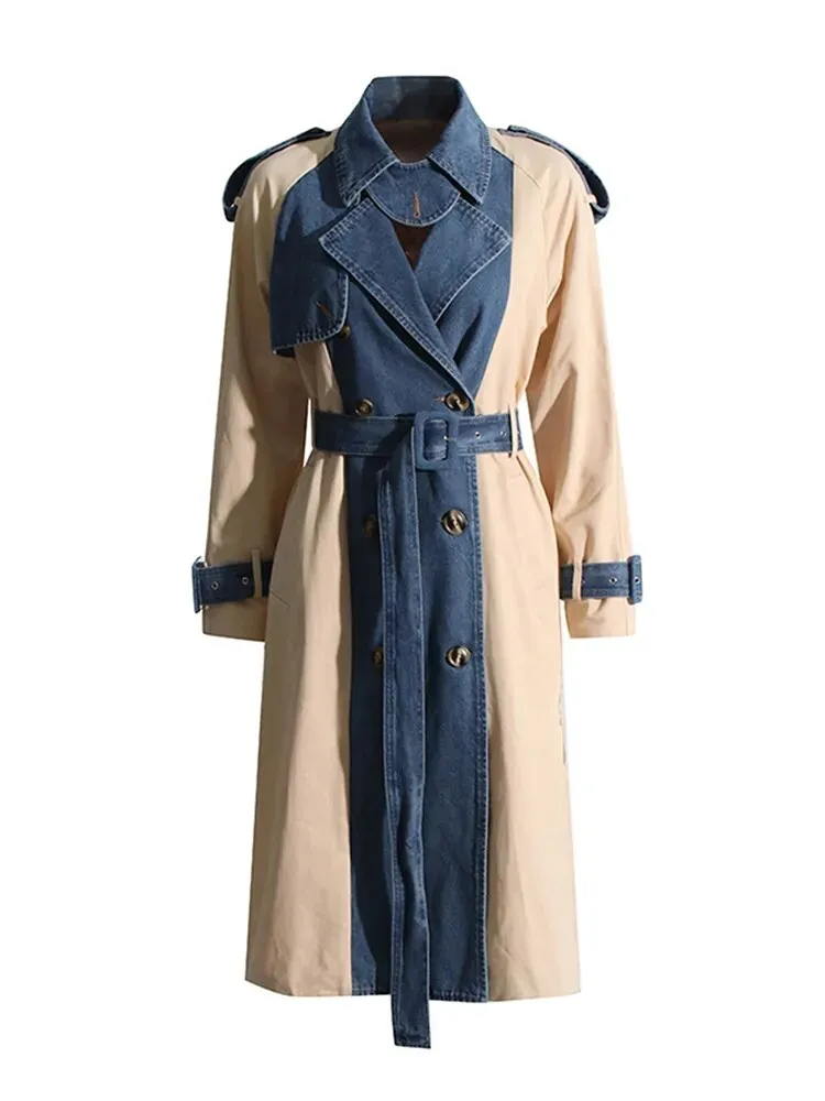 Minya Denim Trench Coat