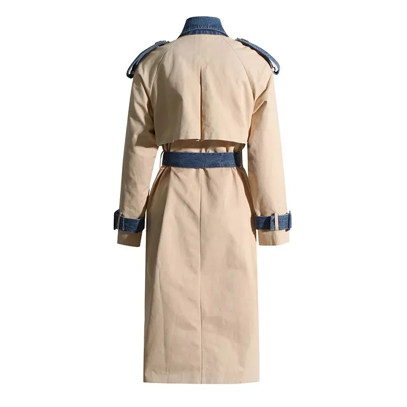 Minya Denim Trench Coat