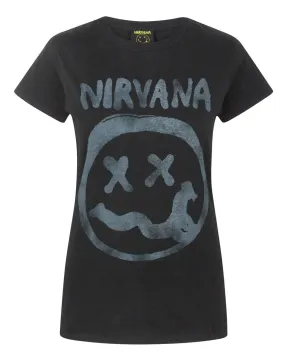 Nirvana Smiley Logo Women's T-Shirt