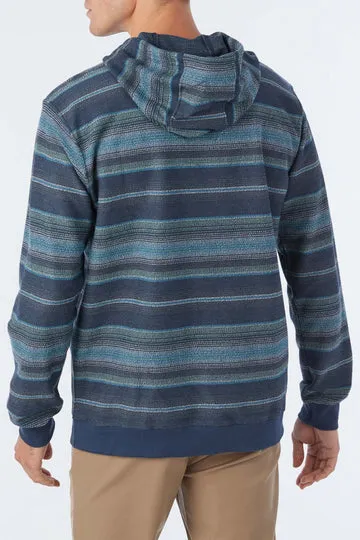 O'Neill Bavaro Stripe Pullover Sweatshirt-Navy