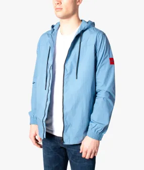 Oversized Ebindo Zip Through Windbreaker Jacket