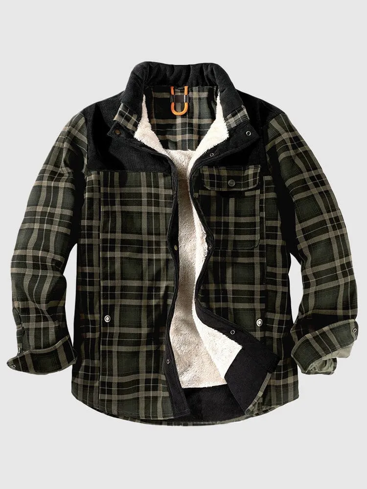 Padded Warm Cotton Flannelette Jacket