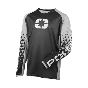 Polaris  Youth Black Turbo Jersey Off-Road Riding Moisture-Wicking Ventilated