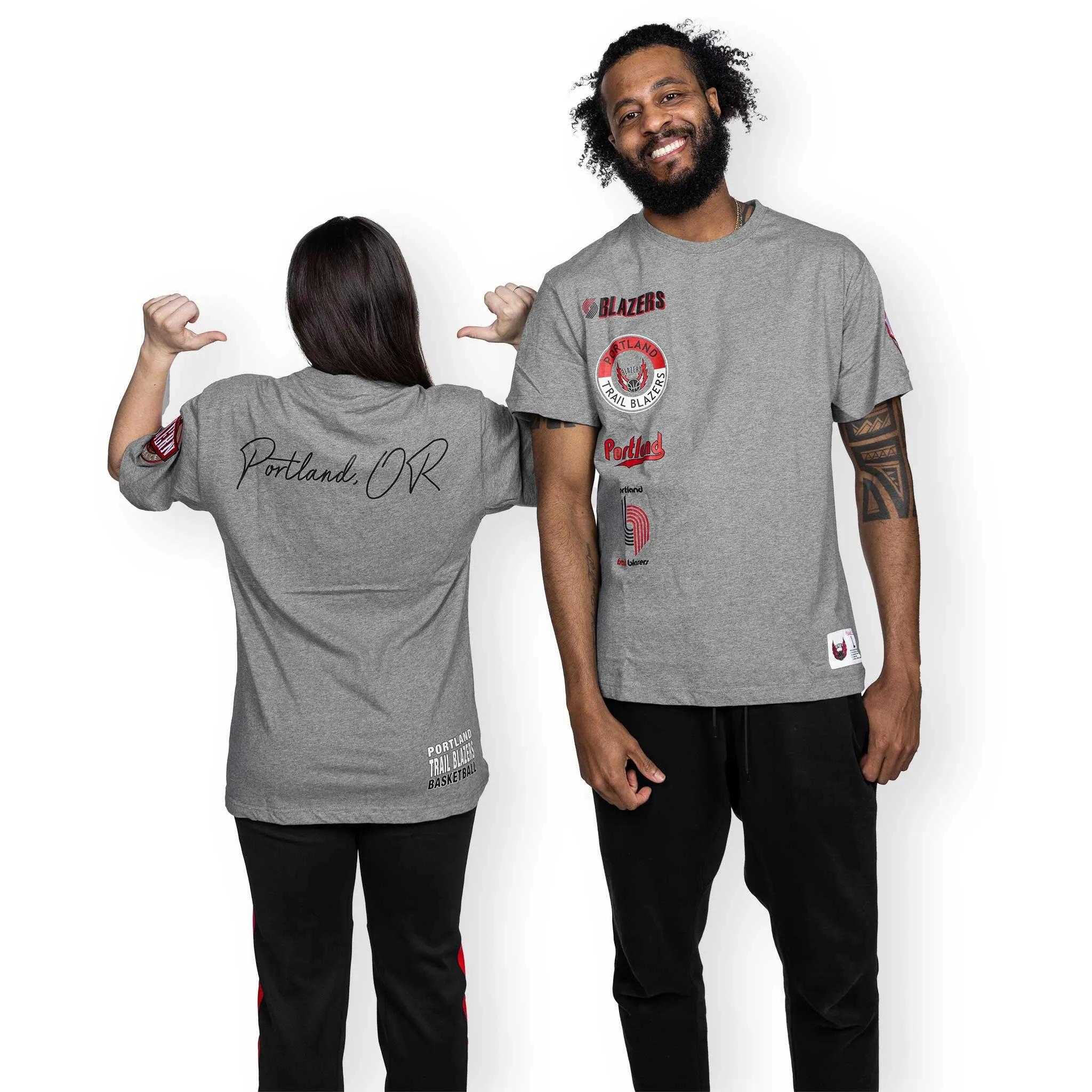 Portland Trail Blazers Mitchell & Ness Cities Collection T-shirt