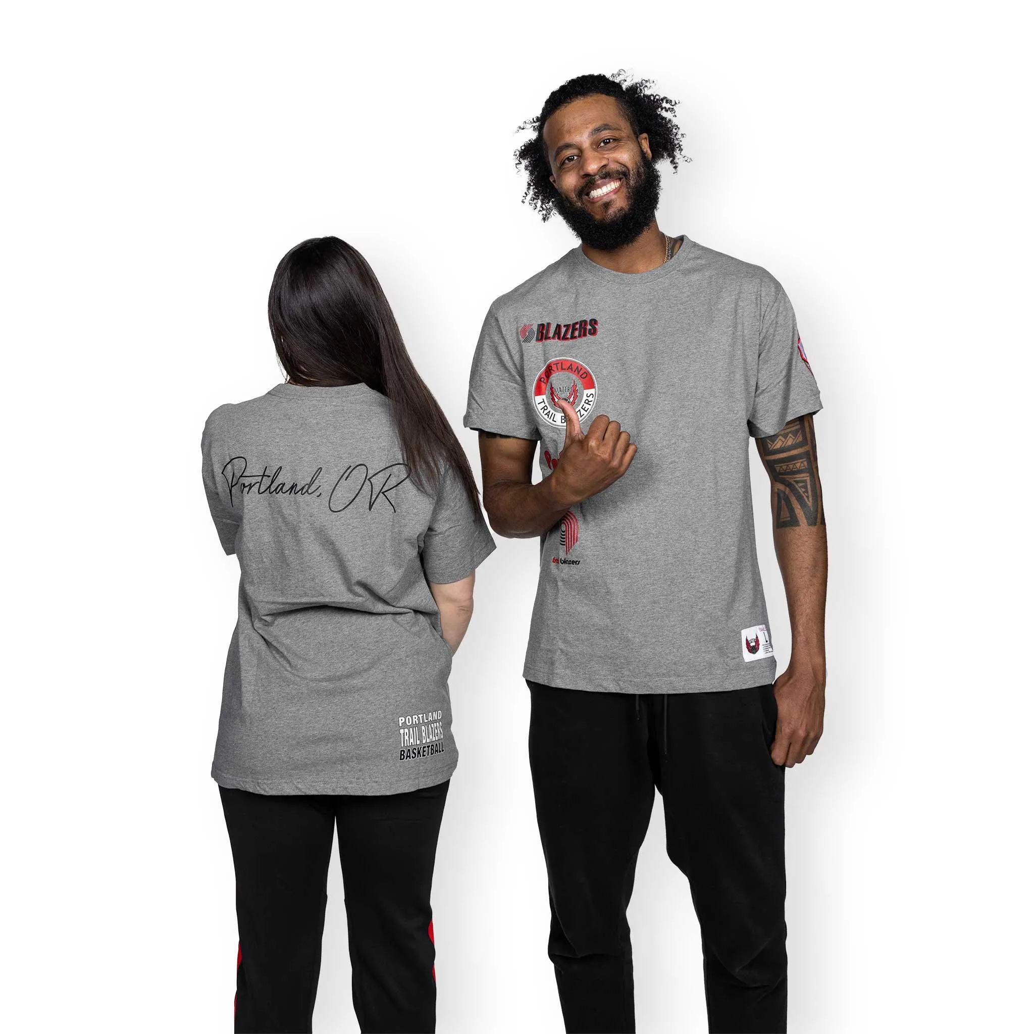 Portland Trail Blazers Mitchell & Ness Cities Collection T-shirt