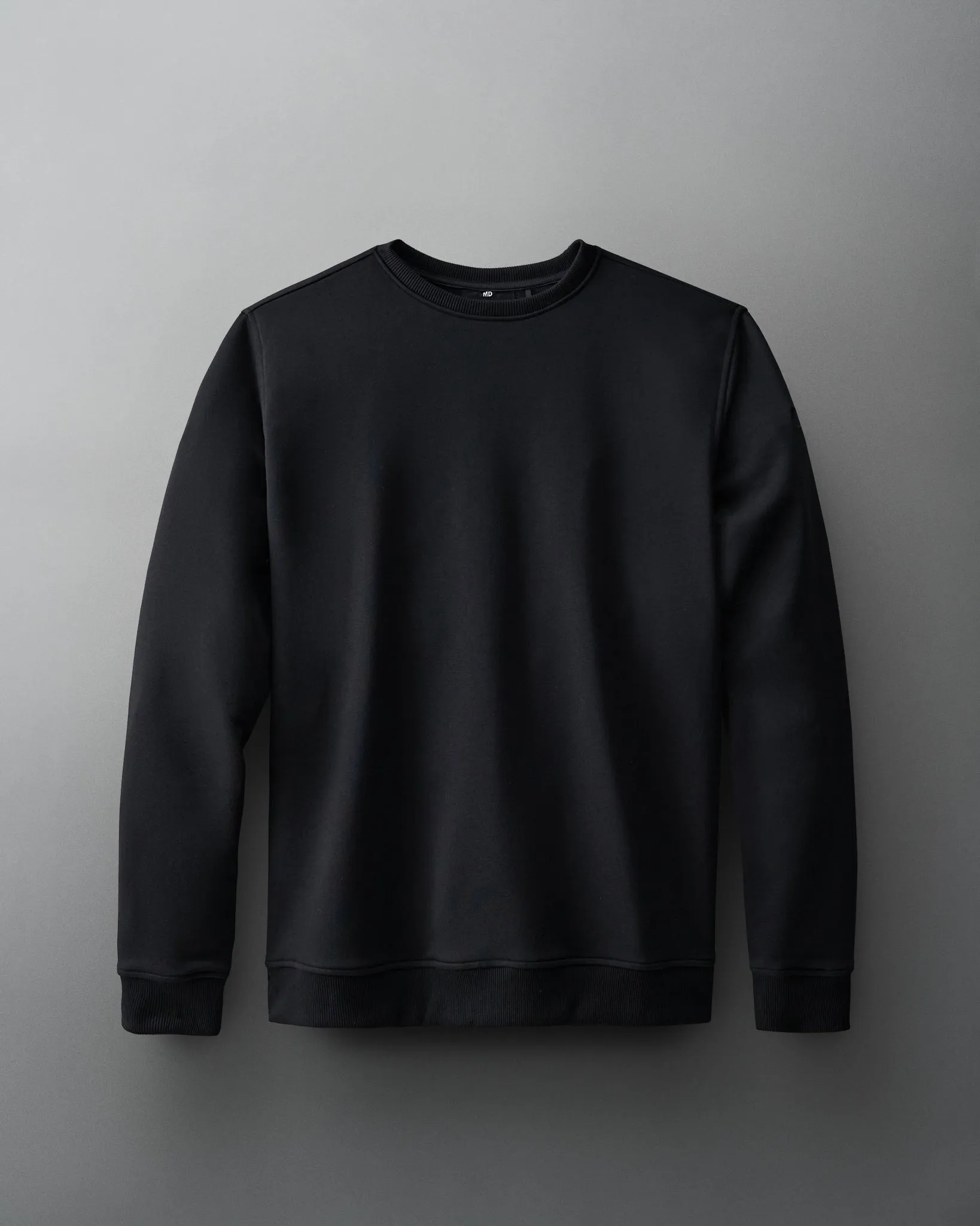 RUDIS Elite Terry Crewneck - Black