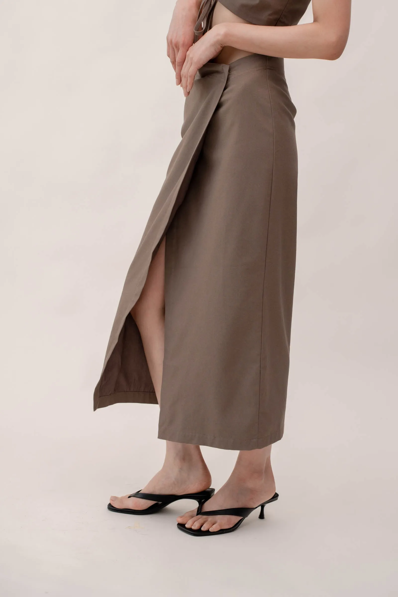 SADIE Skirt - Dark Olive