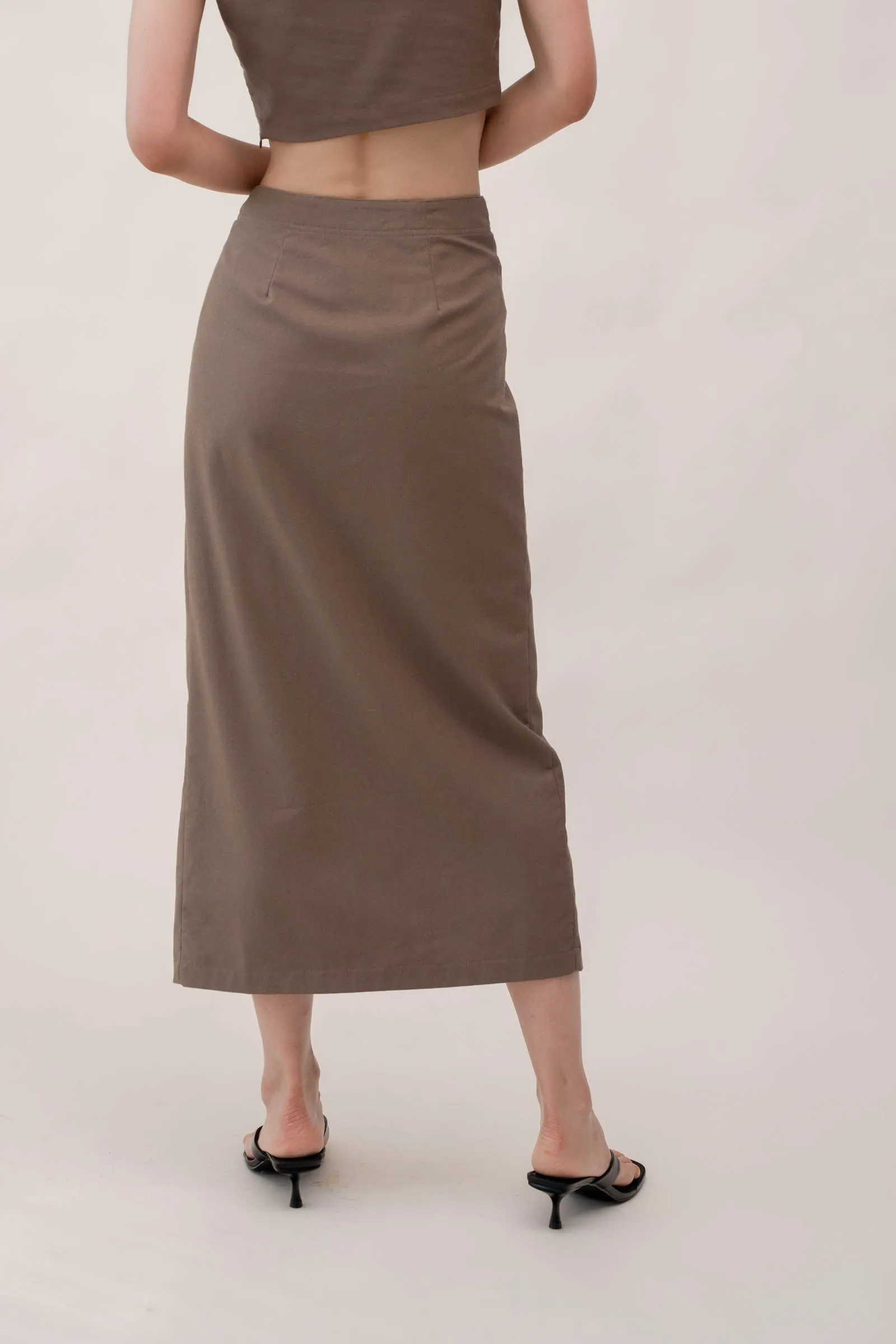 SADIE Skirt - Dark Olive