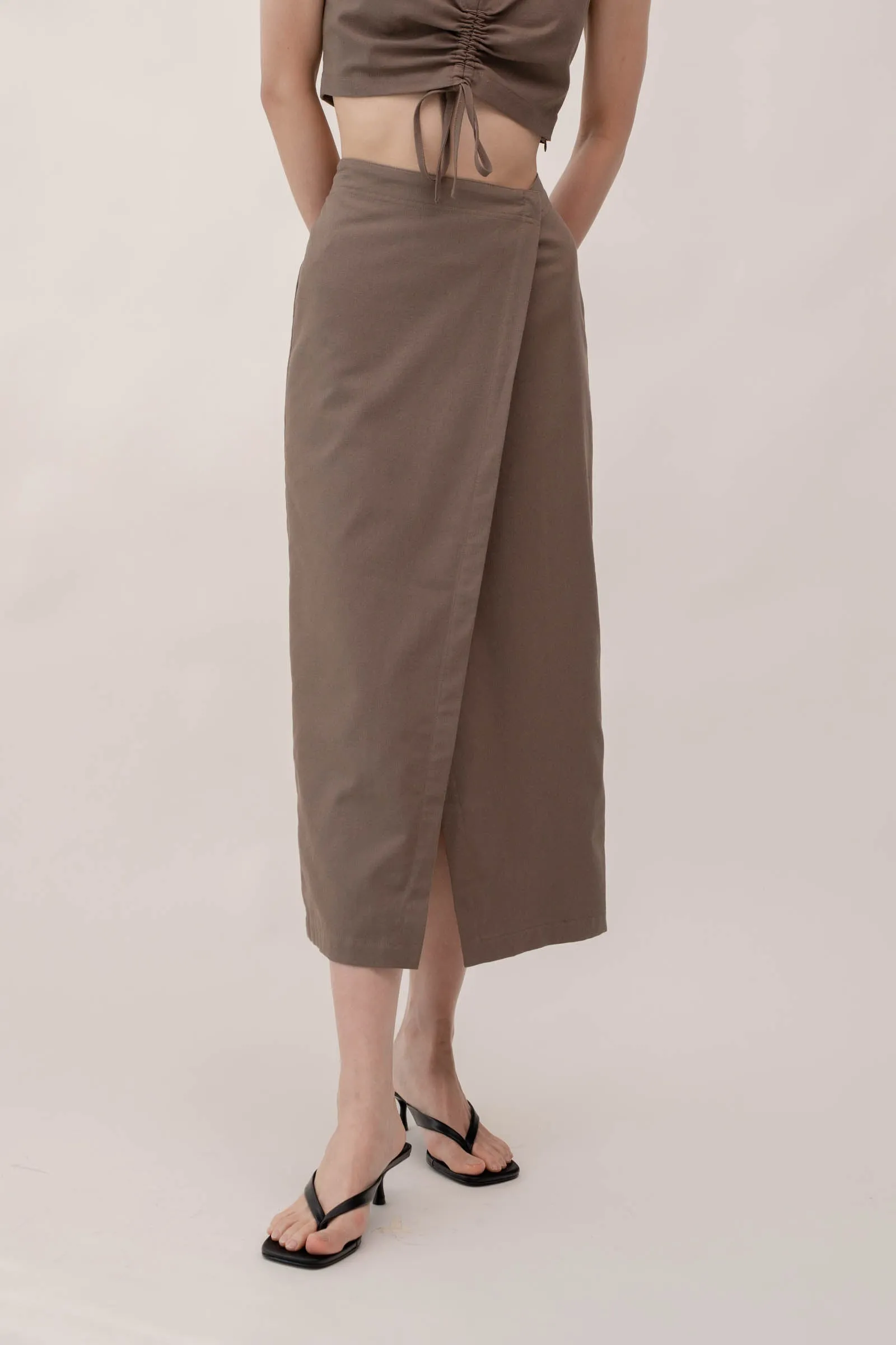 SADIE Skirt - Dark Olive