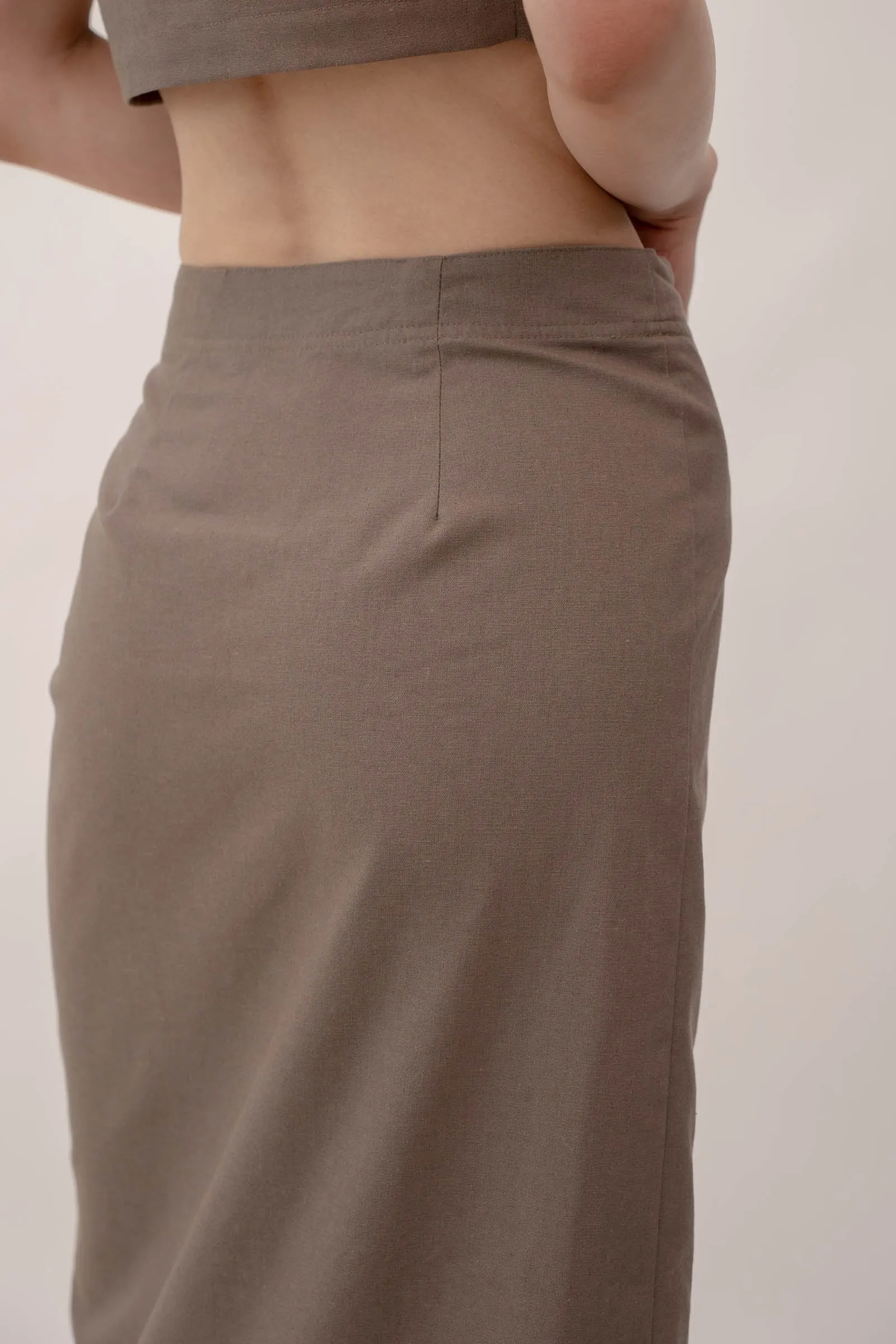 SADIE Skirt - Dark Olive