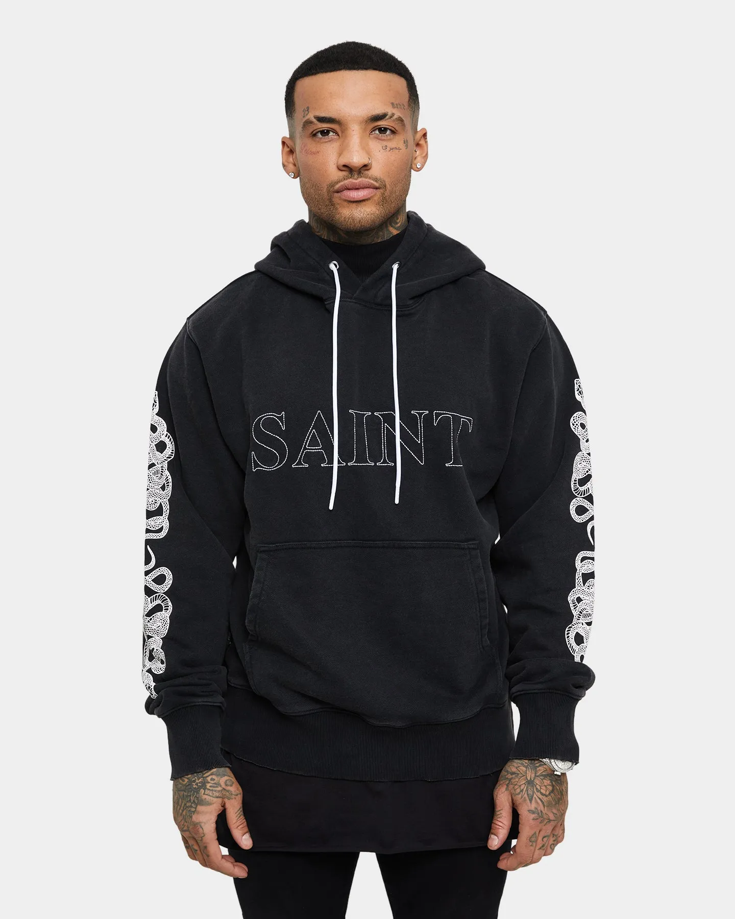 Saint Morta Death Adder Hoodie Black