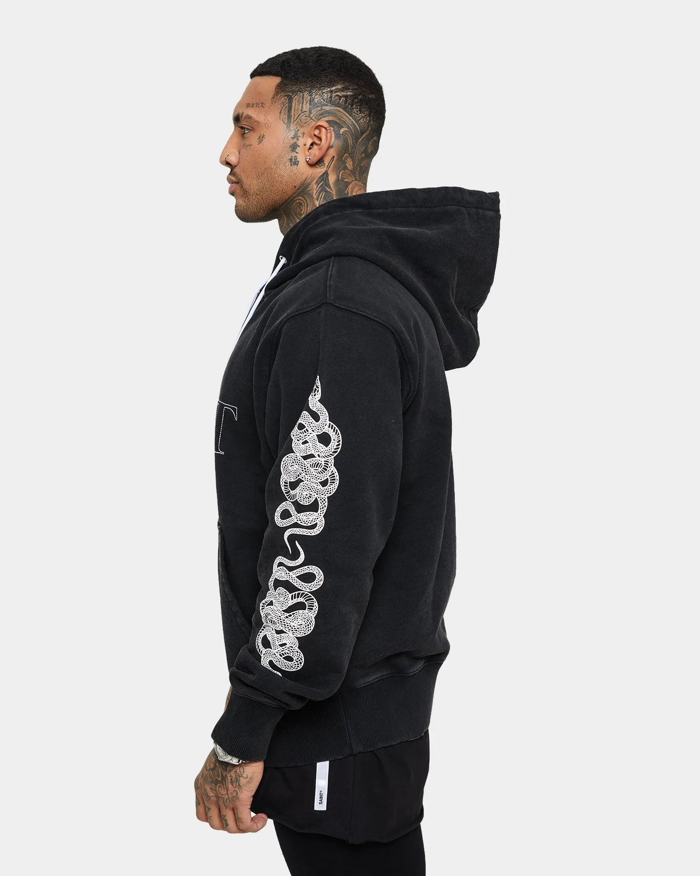 Saint Morta Death Adder Hoodie Black