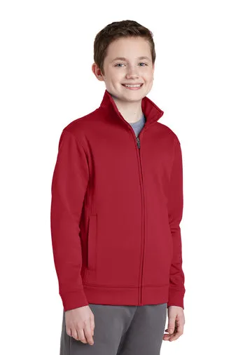 Sport-Tek® YST241 Youth Sport-Wick® Fleece Full-Zip Jacket