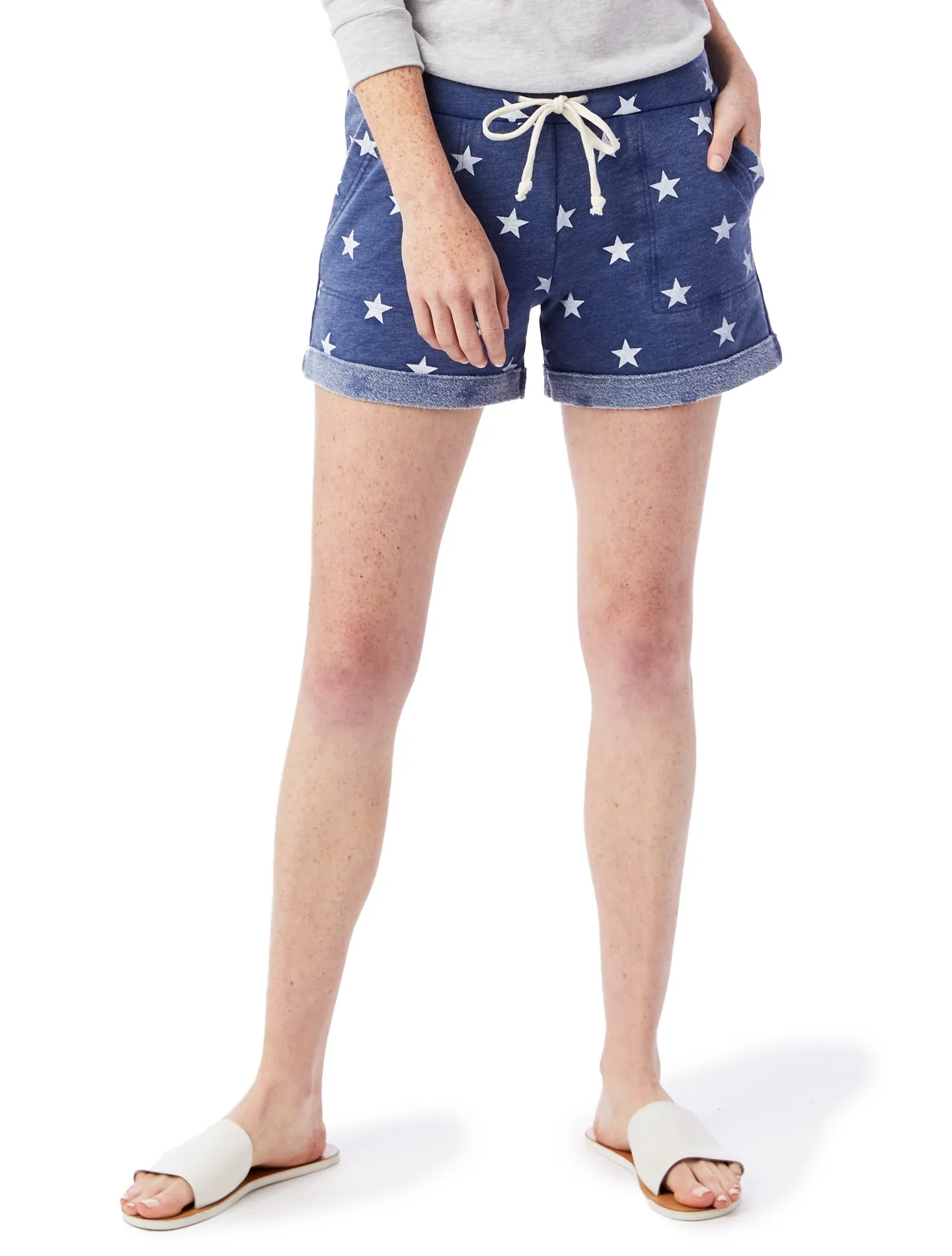 The Daisies French Terry Shorts – Patriot Prints