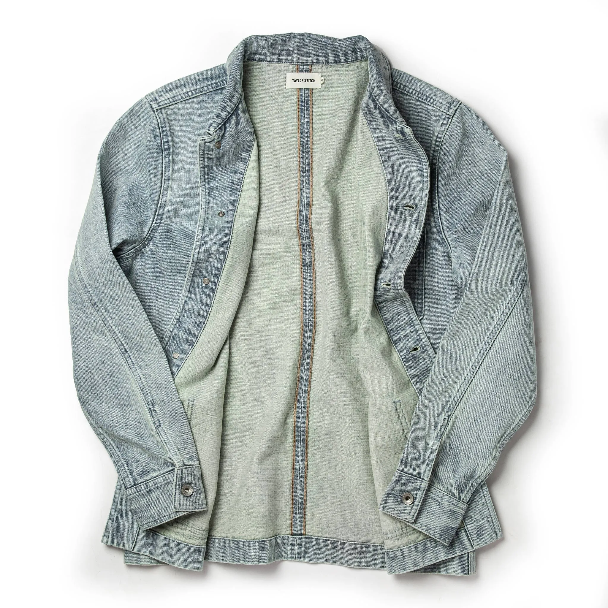 The Ojai Jacket in Washed Denim