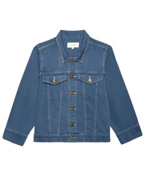 The Slouchy Jean Jacket. -- French Blue