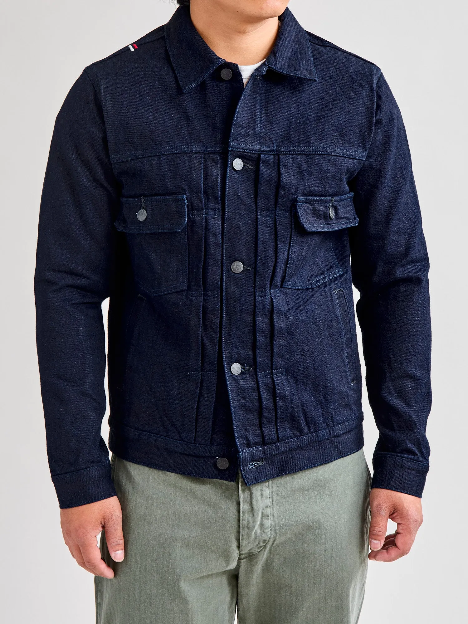 TNK402ID "Double Indigo" 15oz Type-2 Denim Jacket