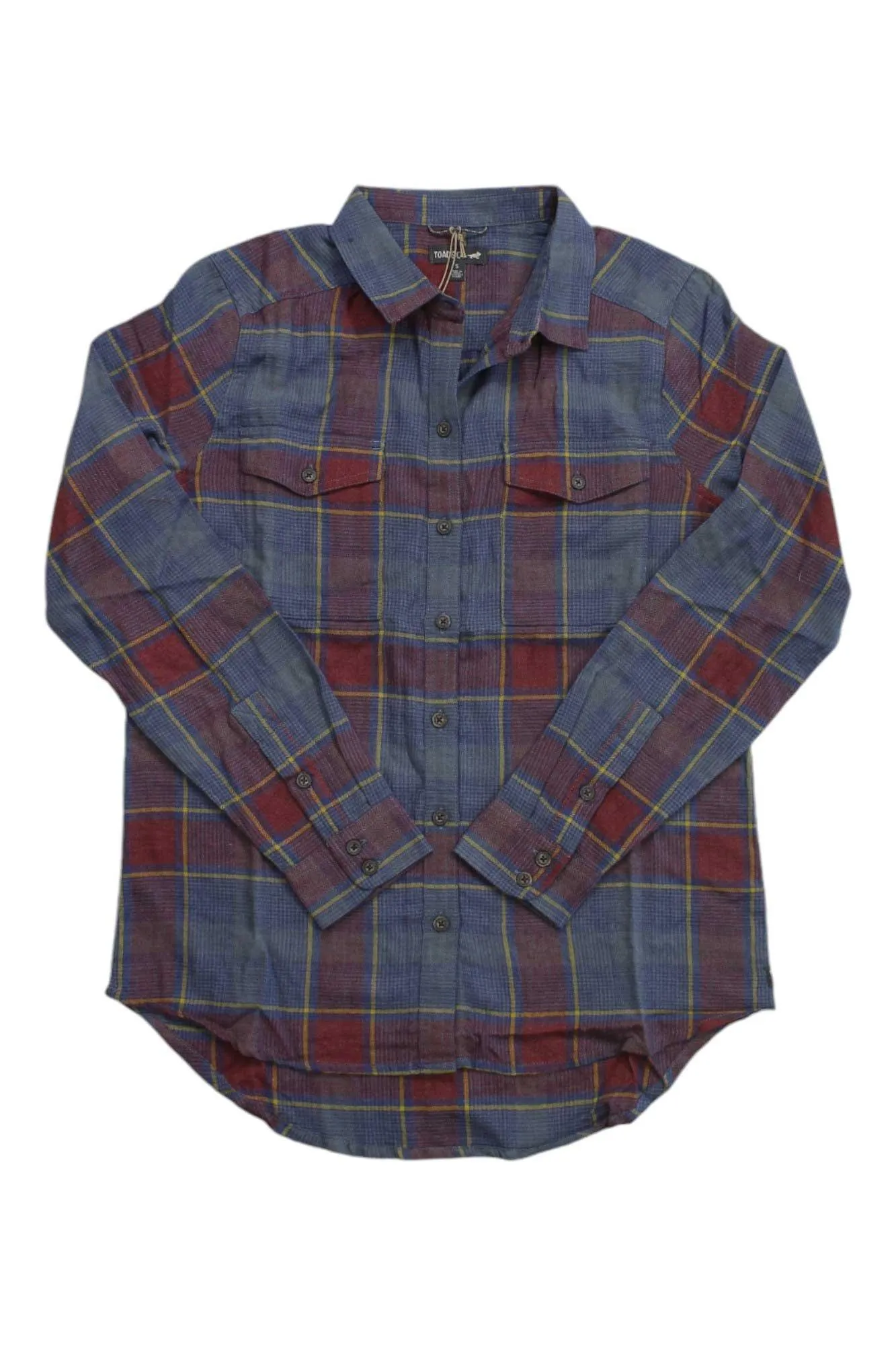 Toad & Co Womens Re-Form Flannel LS Shirt