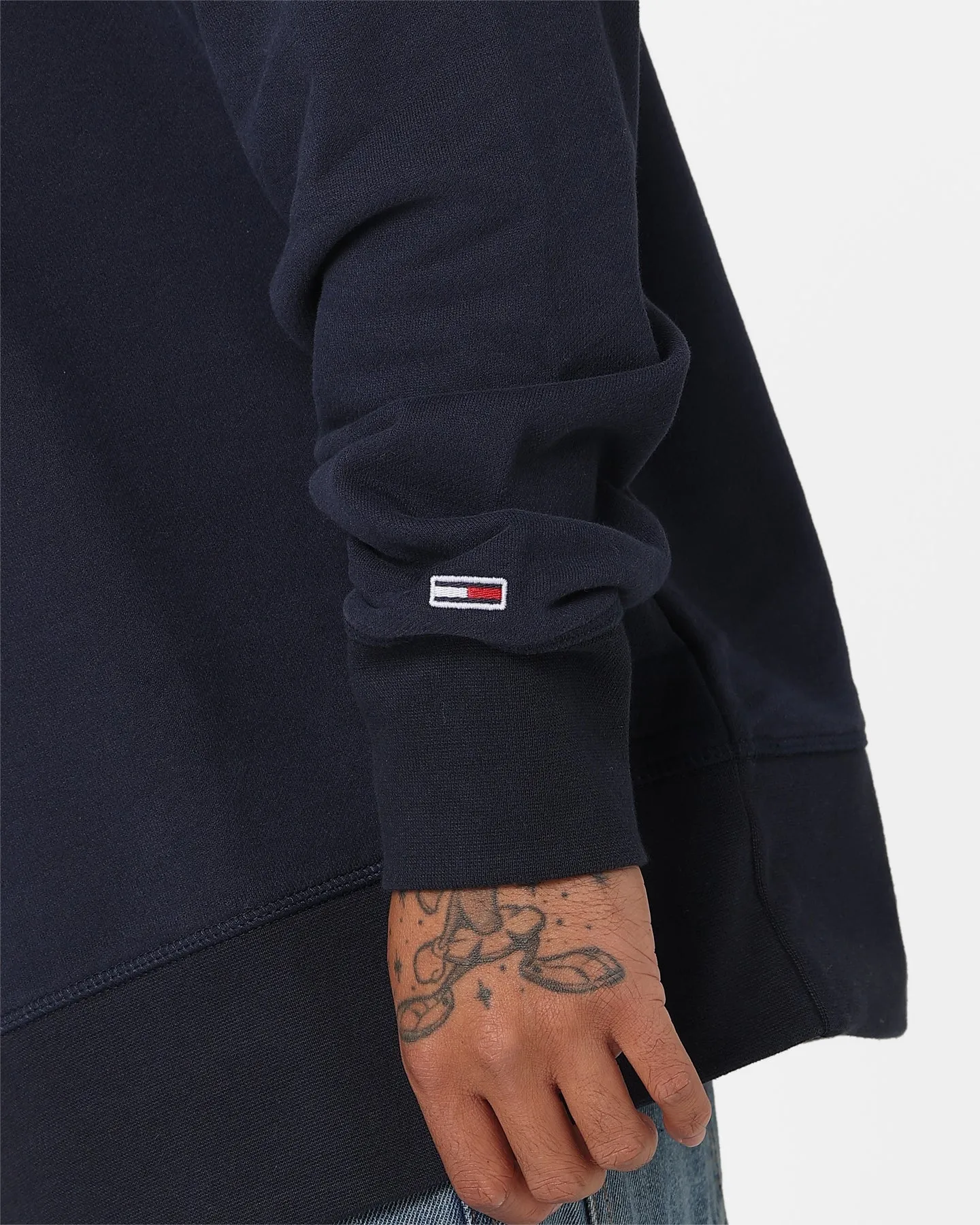 Tommy Jeans Relaxed Luxe Hoodie Twilight Navy