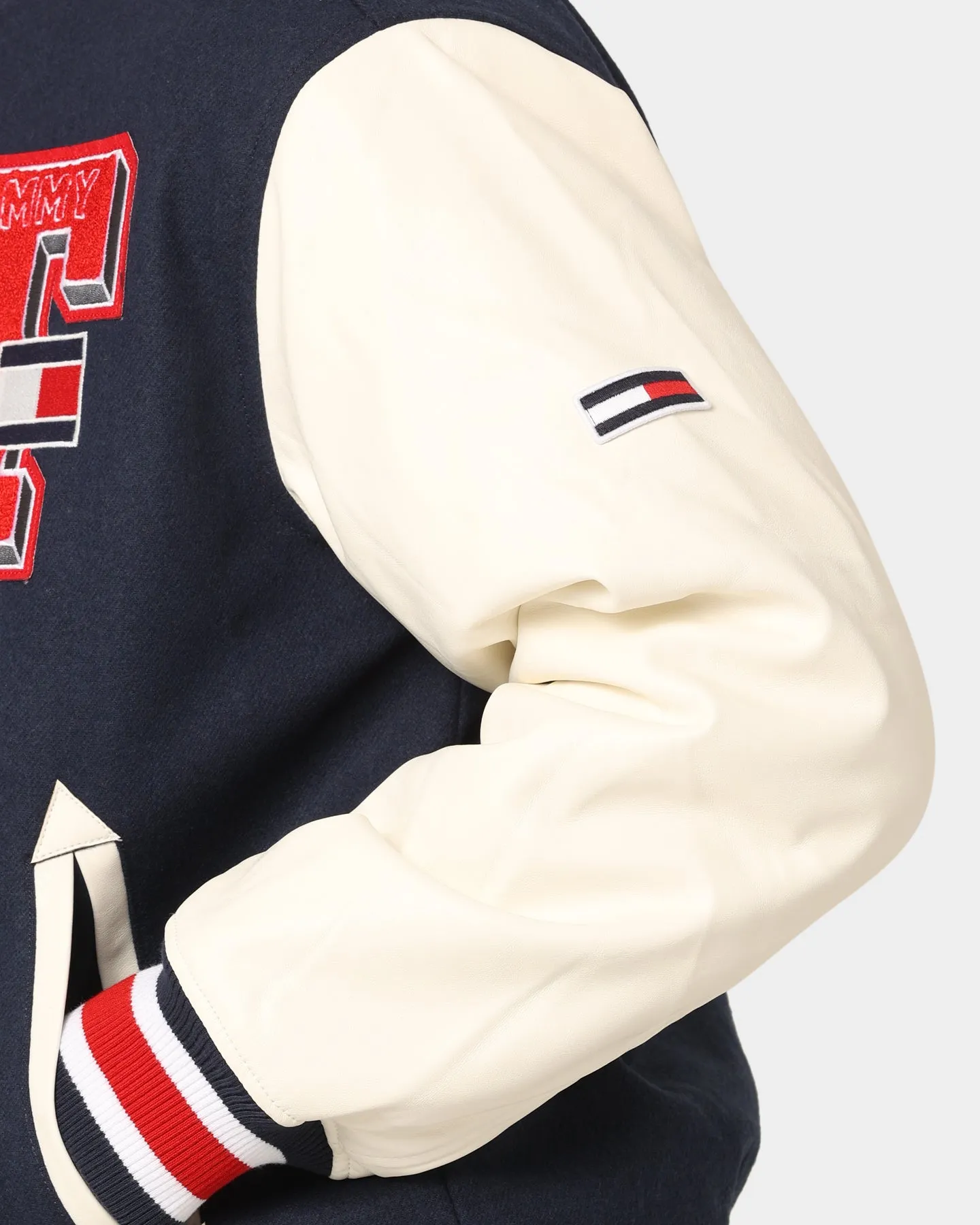 Tommy Jeans TJM Collegiate Letterman Jacket Twilight Navy