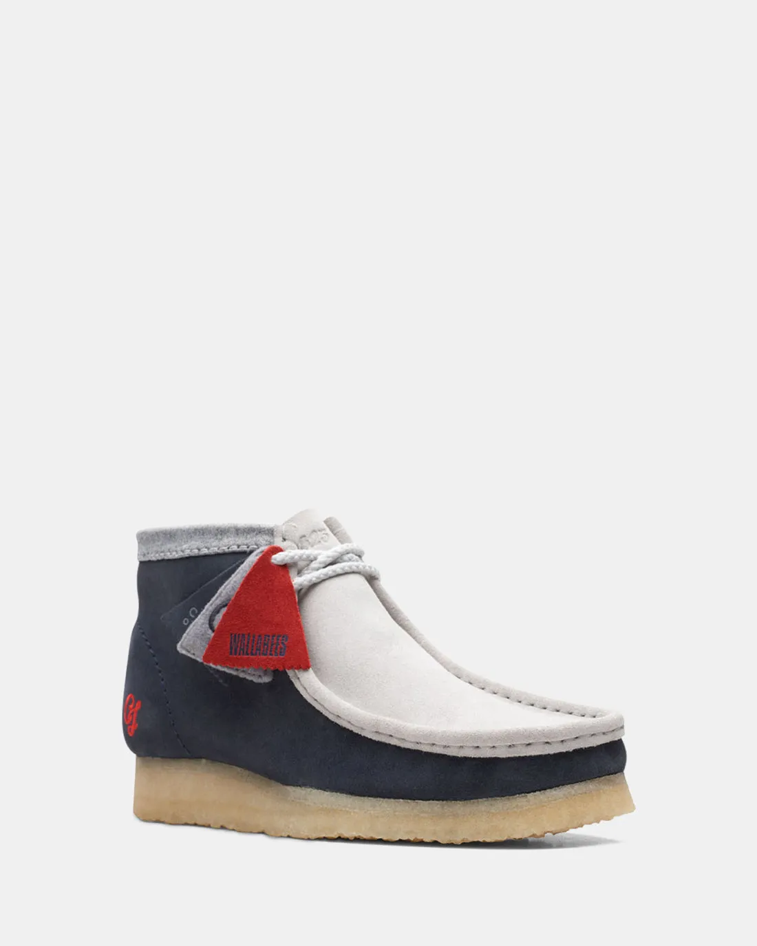 Wallabee Boot Vcy Navy/Grey